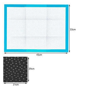 Еднократни хигиенни подложки за кучета и домашни любимци Purlov, 33х45 см, 100 броя