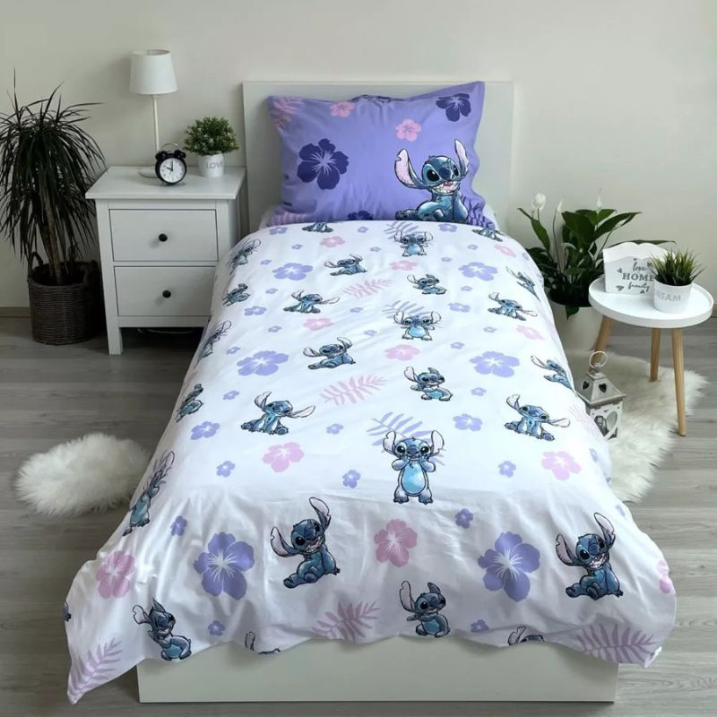 Спален комплект Лило и Стич, 100% памук, 2 части, 140x200 см