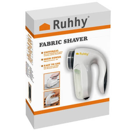 Уред за почистване на мъх и топчета от дрехи Ruhhy, 5 W, Бял