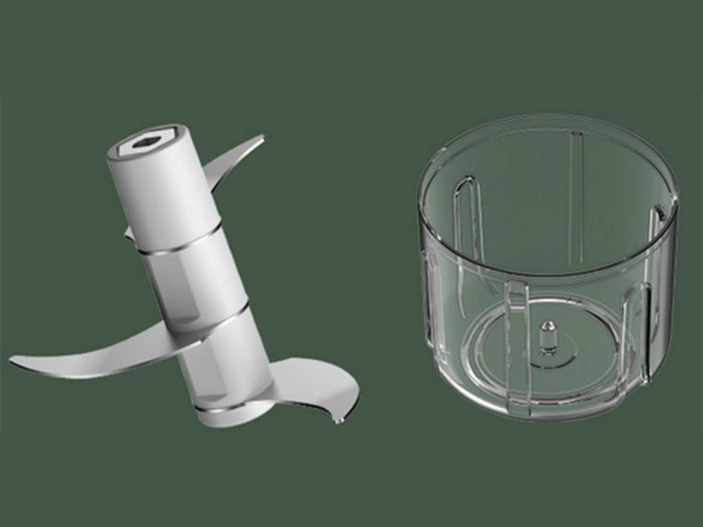 Мини електрически чопър, USB зареждане, 45 W, 250 мл