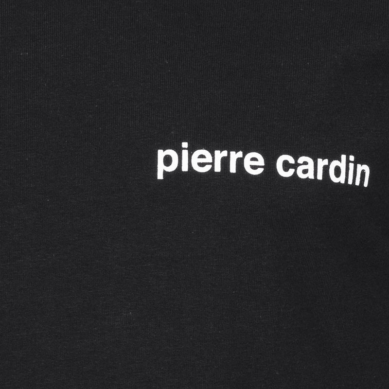 Класическа тениска Pierre Cardin, Черна
