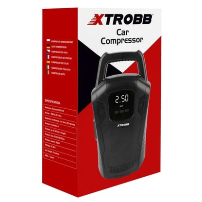 Автомобилен компресор Xtrobb 12V, 10 bar, LCD дисплей