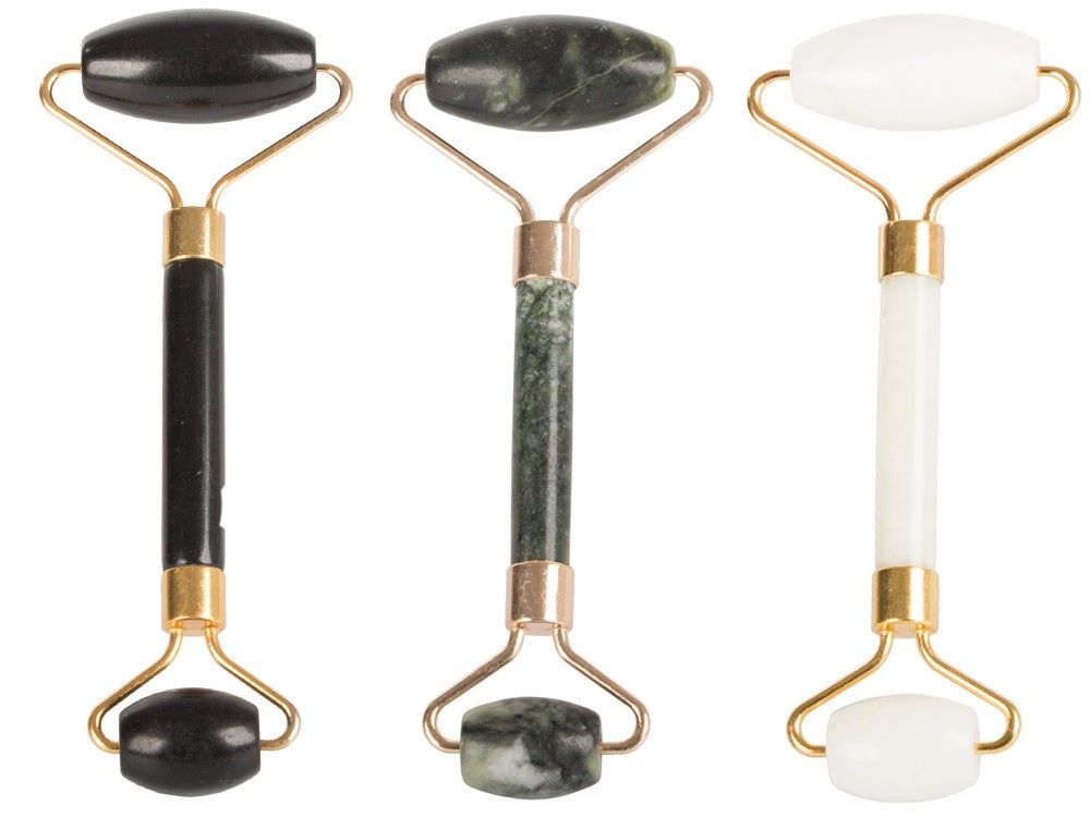 Нефритен ролер - Гуа ша камък за масаж на лице