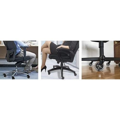 Комплект Гумени Колела за офис стол Malatec, 5 бр.