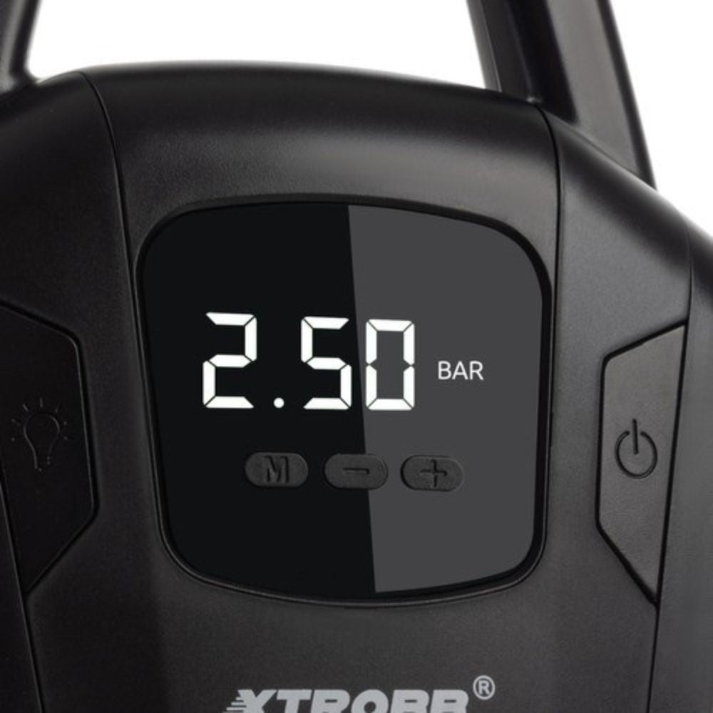 Автомобилен компресор Xtrobb 12V, 10 bar, LCD дисплей