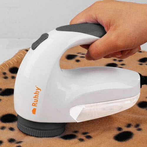 Уред за почистване на мъх и топчета от дрехи Ruhhy, 5 W, Бял