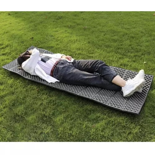 Изолираща постелка за къмпинг и планина, 180х60 см, Черна