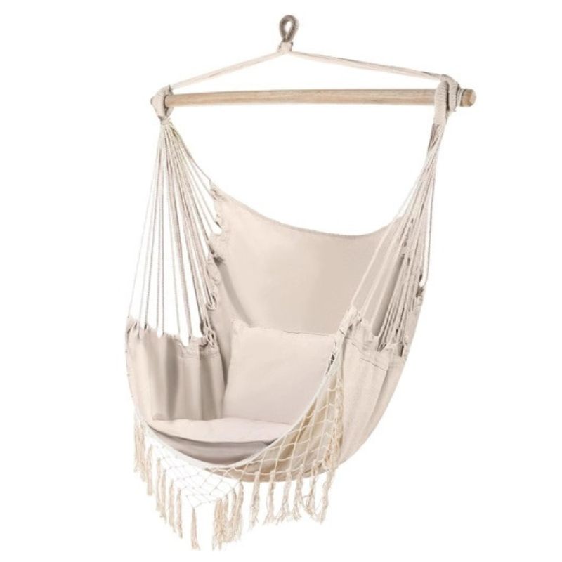 Стол хамак Gardlov, Памук, Максимално поддържано тегло 120 кг, С 2 възглавници