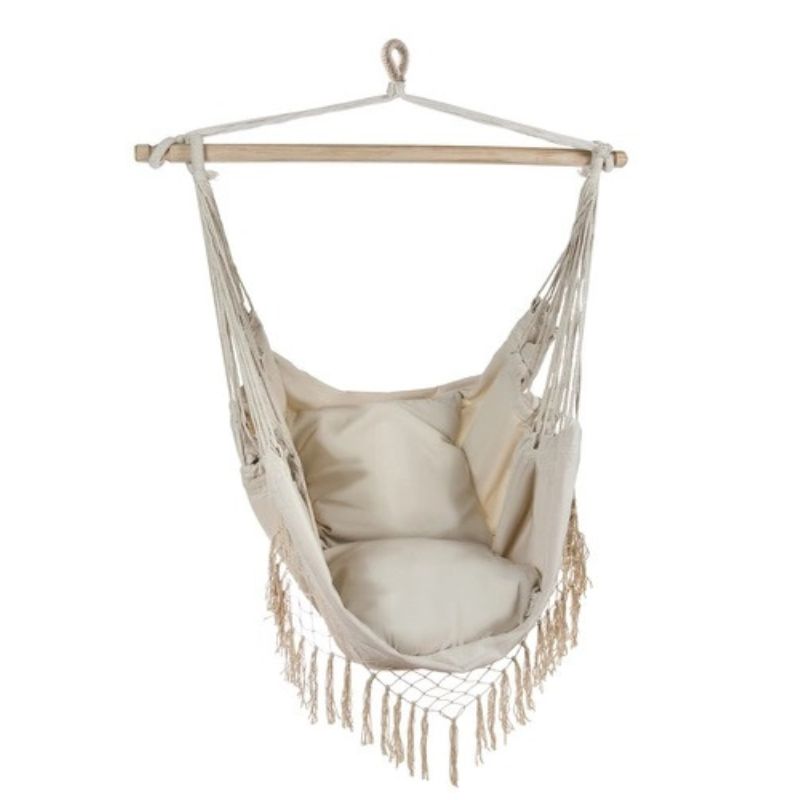 Стол хамак Gardlov, Памук, Максимално поддържано тегло 120 кг, С 2 възглавници