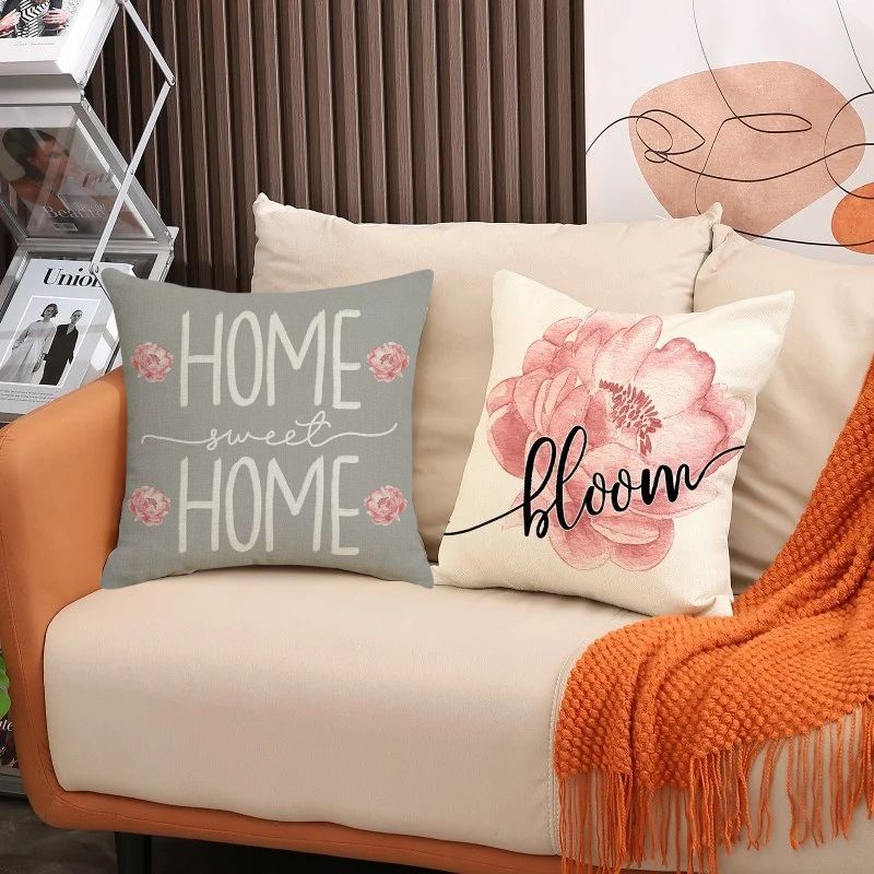 Калъфка за декоративна възглавница 45х45 см, 3D принт