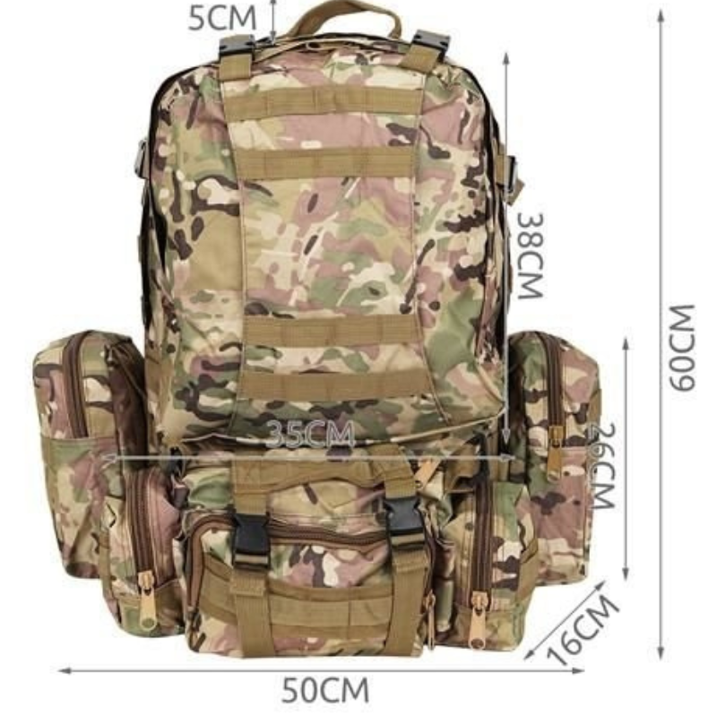 Тактическа-туристическа-военна раница Iso Body XL, 45 л