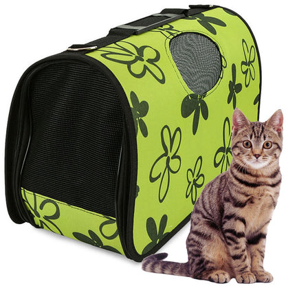 Транспортна чанта за куче/ коте, Зелена