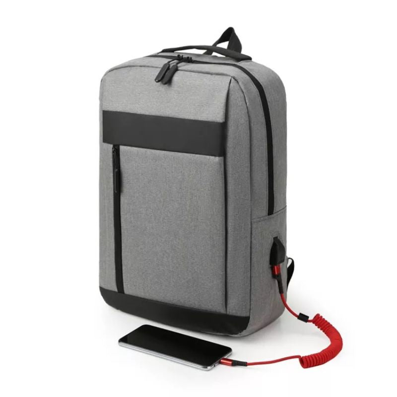 Раница за лаптоп Lucas с USB, 15.6"