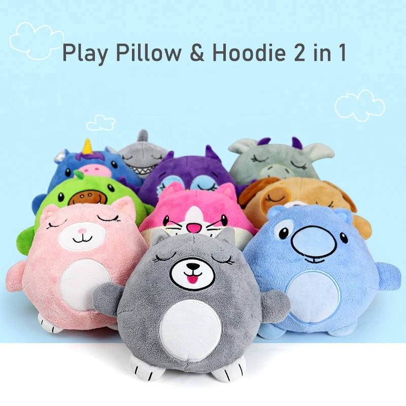 HUGGLE PETS Hoodie 2 в 1 - Плюшена играчка и суитчър - 2 в 1