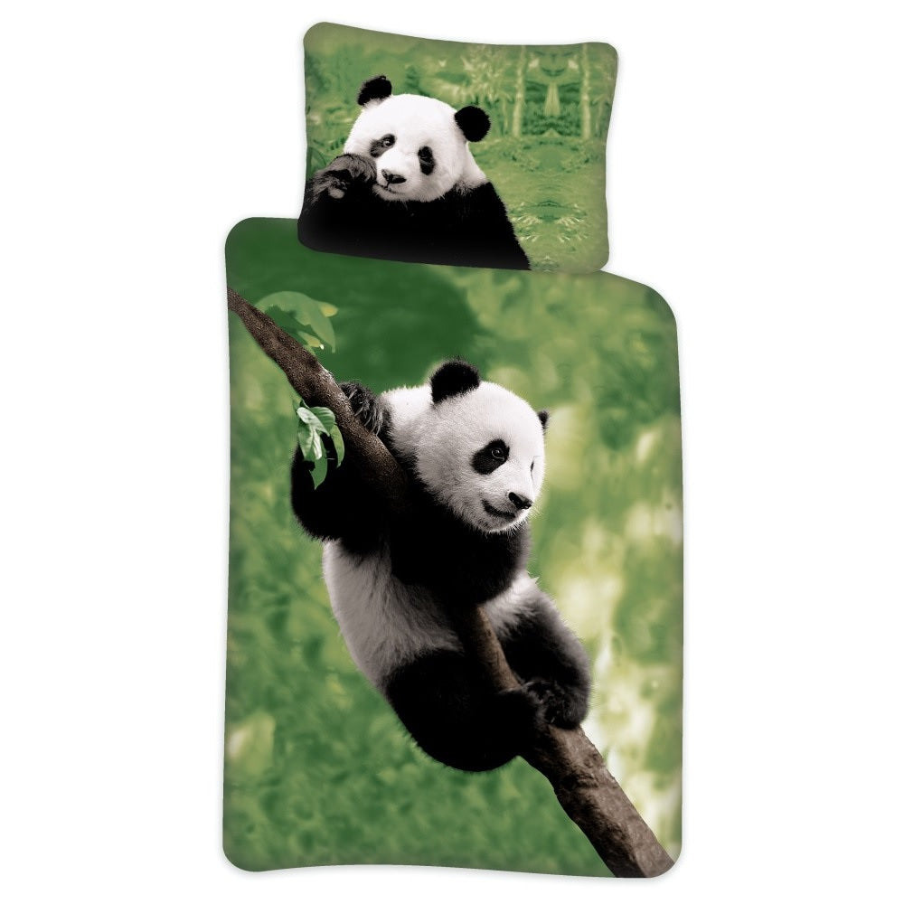 Детски спален комплект Panda, 100x140 см, 100% памук