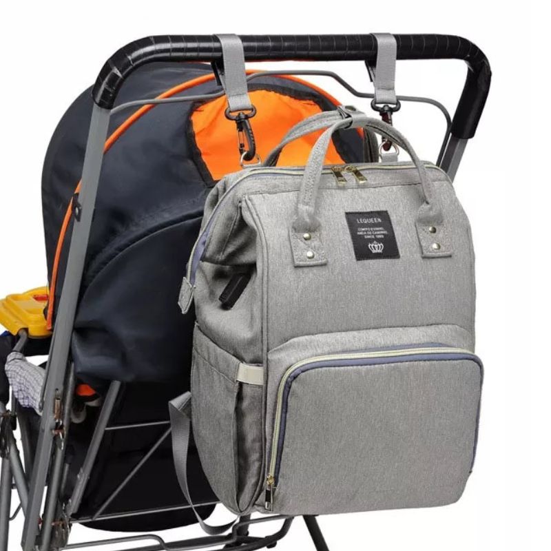 Раница за майки LEQUEEN, USB port, Термо джоб, 2 цвята