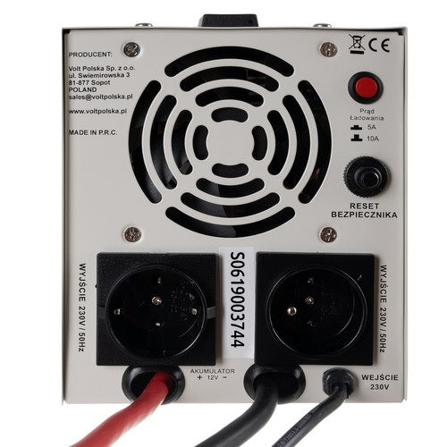 Резервно захранване Инвертор UPS SINUS PRO 1000E, Пълна синусоида, 12V / 230V