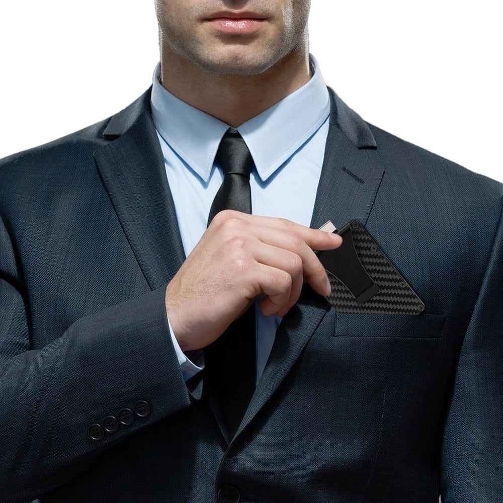 Карбонов портфейл с RFID защита