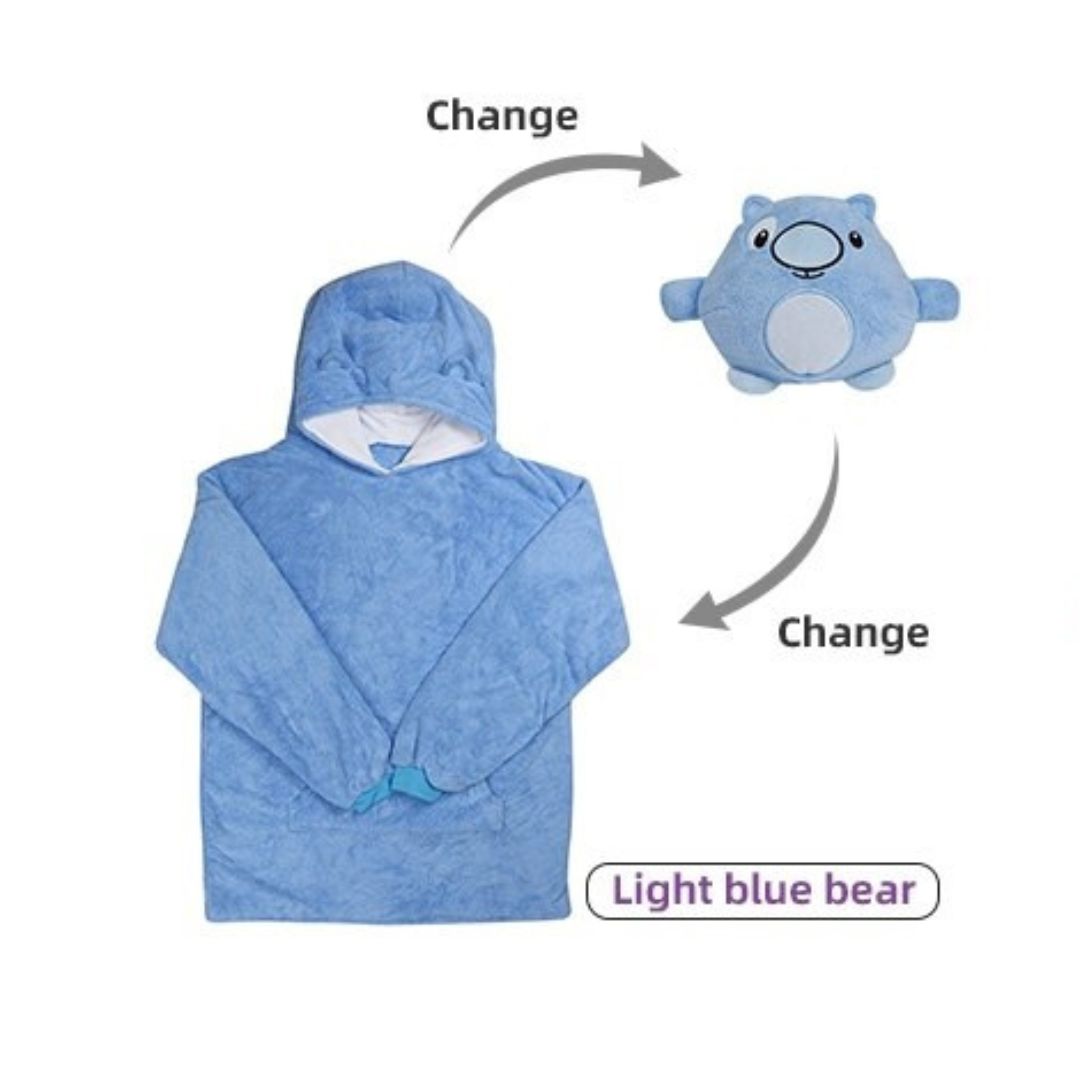 HUGGLE PETS Hoodie 2 в 1 - Плюшена играчка и суитчър - 2 в 1