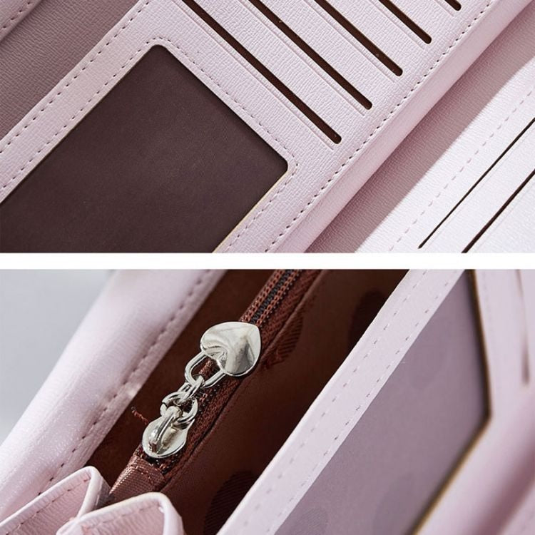 Дамски портфейл-портмоне Charms, Сиво