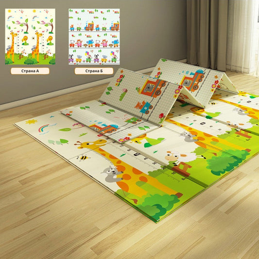 Детско килимче за игра и пълзене 180 × 200 см от XPE пяна