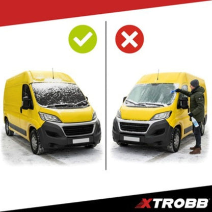 Покривало против замръзване за предно стъкло на ван, микробус, SUV, бус, XL - 200 x 100 см, XTROBB