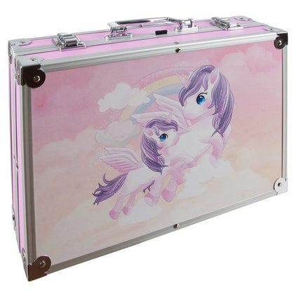 Комплект за рисуване в куфар Unicorn, 145 части