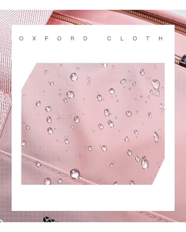 Спортен сак PINK, Черен