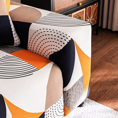 Калъф за ъглов диван, многоцветен