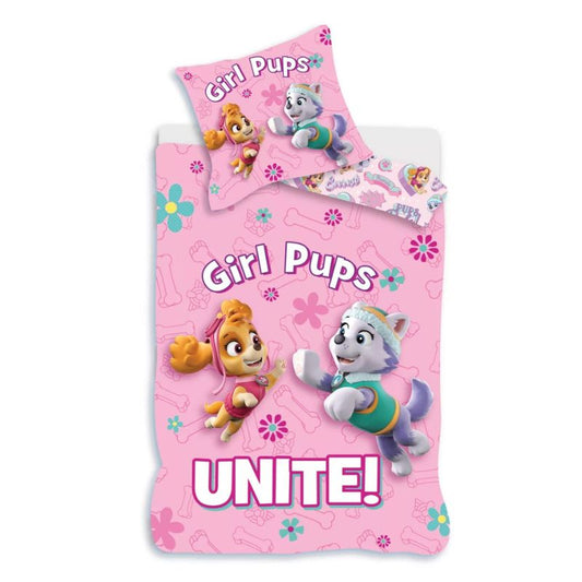 Детски спален комплект Paw Patrol, 100 % памук, 2 части, 100x140 см