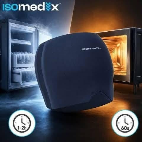 Гел маска за глава Isomedix против мигрена и главоболие - 2 в 1 охлаждаща и затопляща терапия