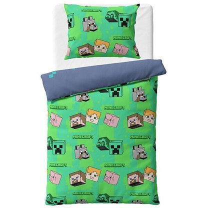 Спален комплект Minecraft, 100% памук, 2 части, 140x200 см