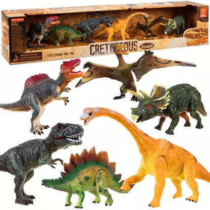 Комплект фигури на динозаври Kruzzel, 6 броя