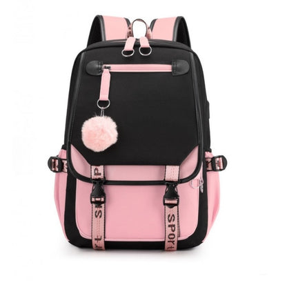 Раница с USB порт, размери 46x29x16