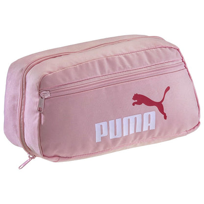 Козметична чанта/несесер Puma, розова, с лого, 28x13.5x13 см