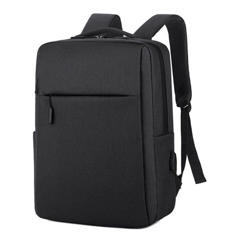 Раница за лаптоп  Lucas с USB, 15.6", черна