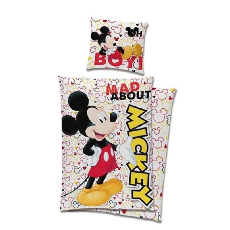 Спално бельо Mickey Mouse 3D, 100% памук, 2 части, 140x200 см