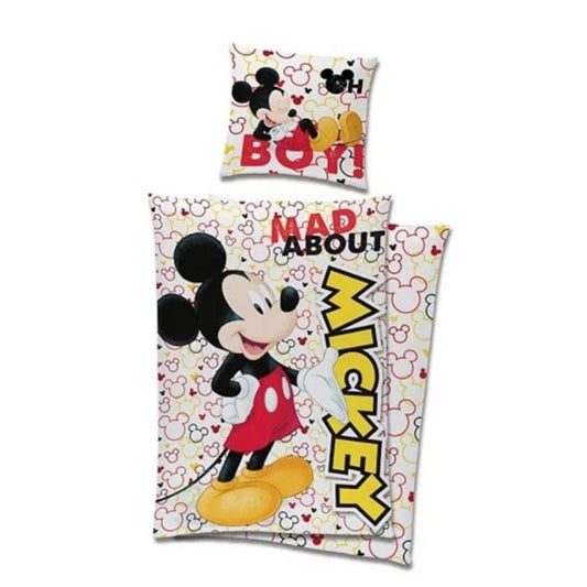 Спално бельо Mickey Mouse 3D, 100% памук, 2 части, 140x200 см