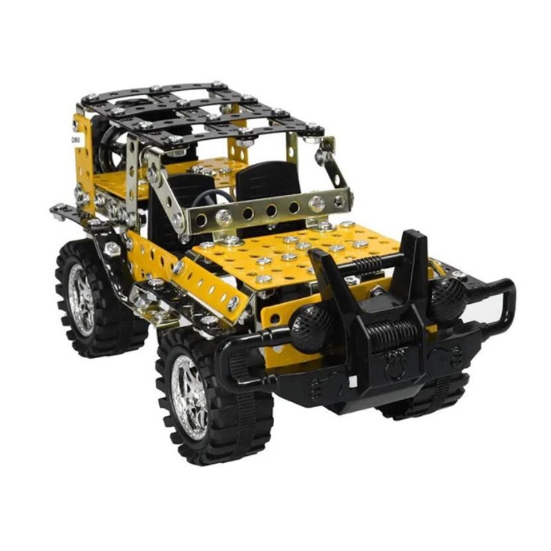 Конструктор джип, Метален, 3D модел, 274 части