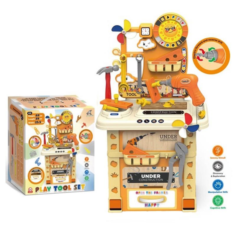Детска работилница Play Tool Set с инструменти