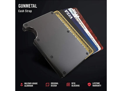 Алуминиев портфейл с RFID защита