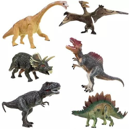 Комплект фигури на динозаври 6 бр.