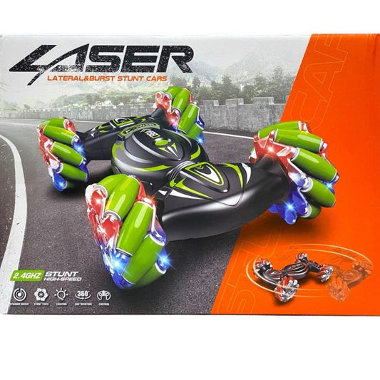 Радиоуправляема каскадьорска кола със светлини и звуци