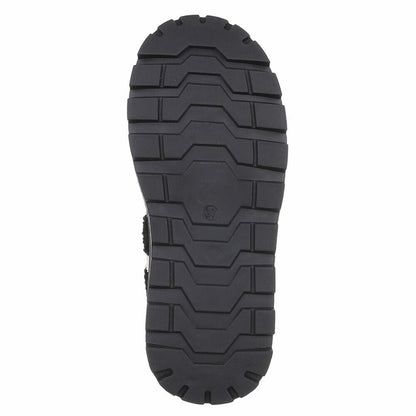 Дамски спортни обувки с платформа, Черни