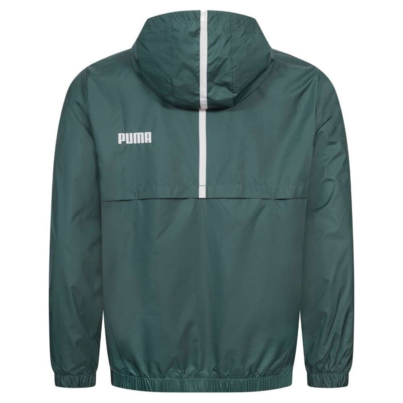 Мъжко яке PUMA Windbreaker, тъмно зелено