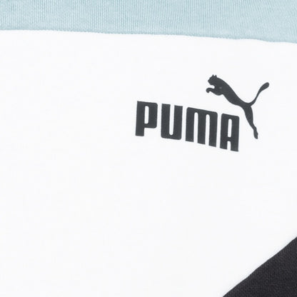 Детски суитчър с качулка PUMA POWER Colorblock, худи