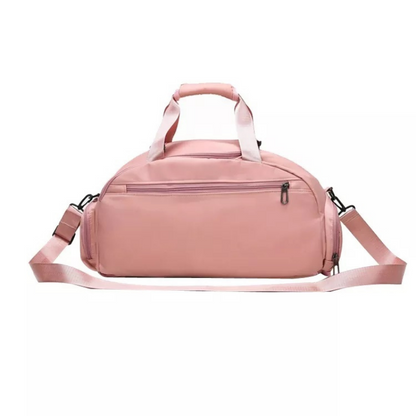 Спортен сак/Раница Т60 2 в 1, Розов/бял