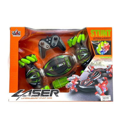 Радиоуправляема каскадьорска кола със светлини и звуци