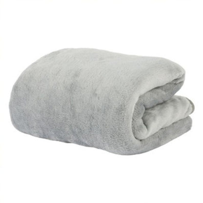 3 в 1 - Плюшена играчка Хамстер, възглавница и одеяло Kruzzel, сиво