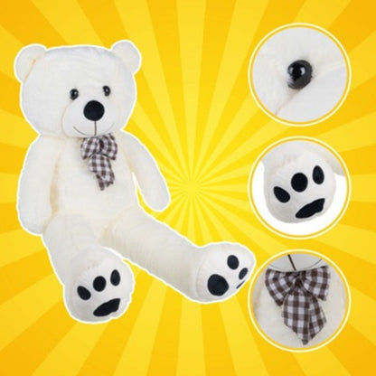 Голяма плюшена играчка Мече KRUZZEL, 180 см, Екрю